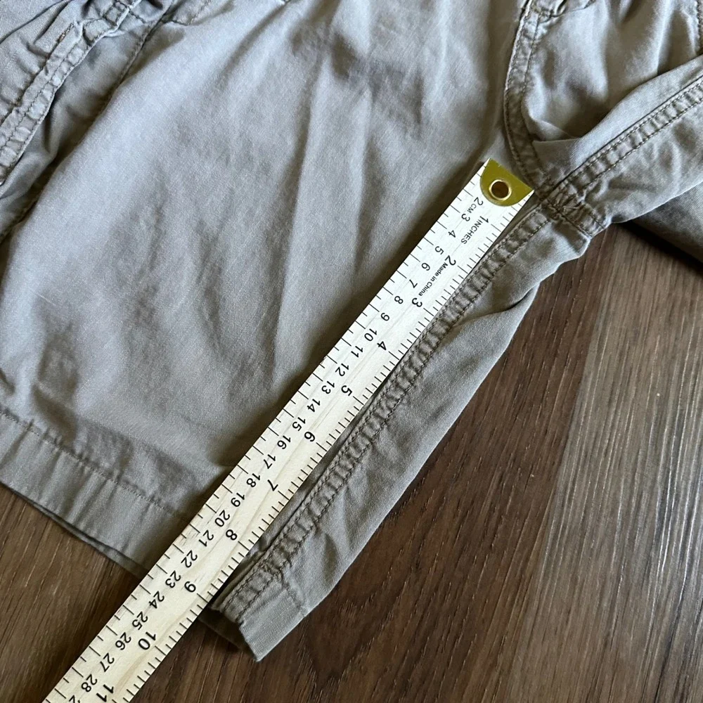 BKE Balboa Cargo Shorts Mens 32 Khaki Tan Good Relaxed Fit Multi Pocket Utility